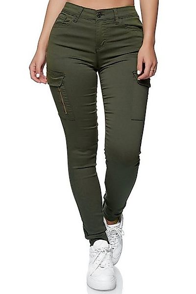 Elara Cargohose Elara Damen Cargo Jeans (1-tlg) günstig online kaufen