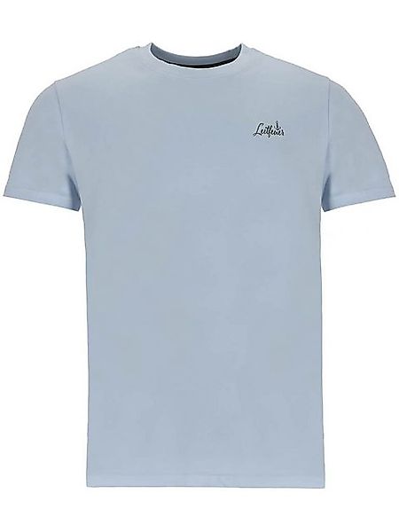 Leitfeuer T-Shirt Herren Kurzarm-Shirt Baumwolle mit kleinem Print auf Brus günstig online kaufen