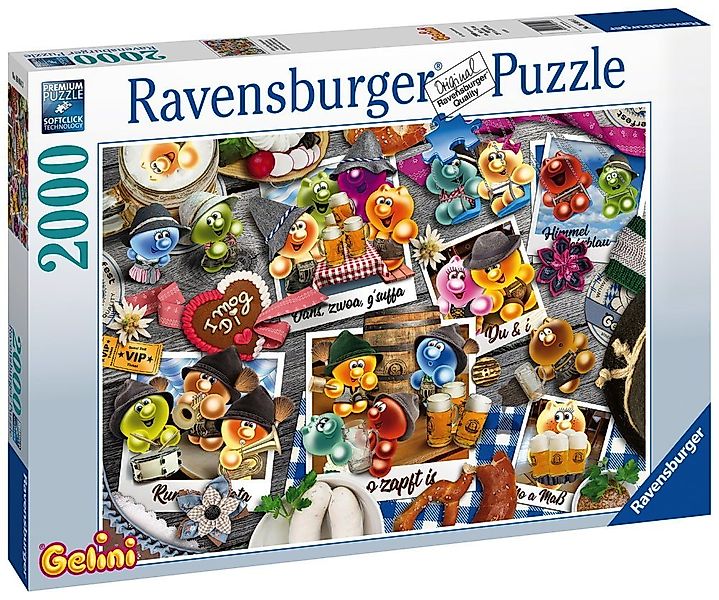 Ravensburger Puzzle 2000 Teile Ravensburger Puzzle Gelini auf dem Oktoberfe günstig online kaufen