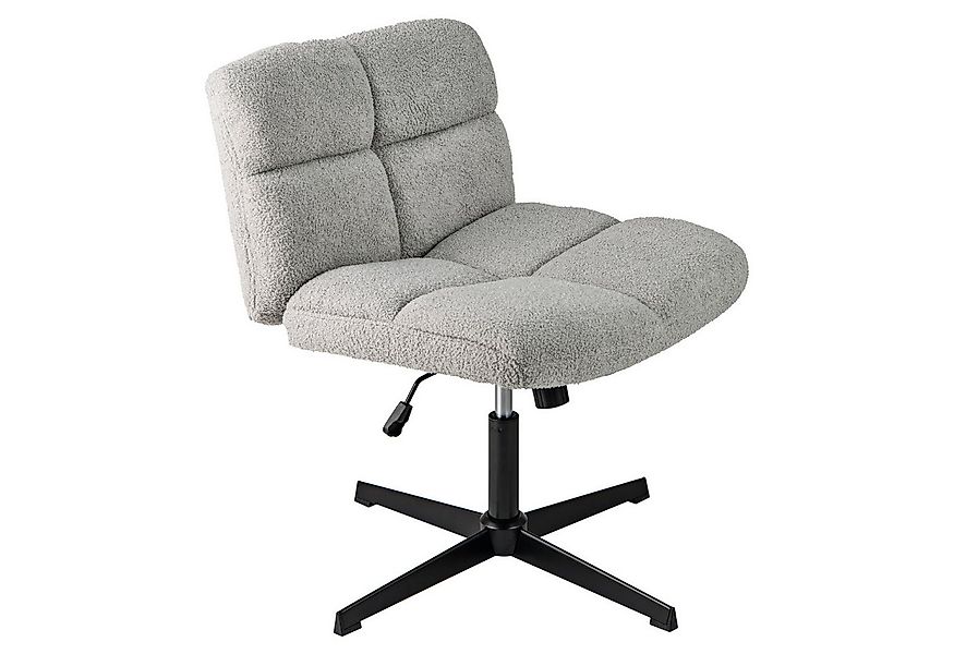 COSTWAY Bürostuhl, ohne Armlehnen, höhenverstellbarer Drehstuhl, 160 günstig online kaufen