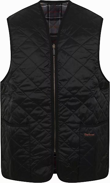Barbour Innenfutter Quilted Zip-in Schwarz - Größe 44 günstig online kaufen