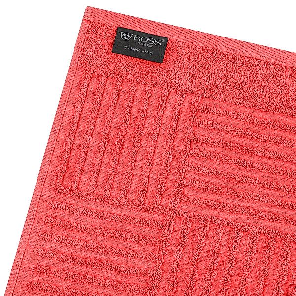 ROSS Handtuch Set Carre, Walkfrottee (Spar-Set, günstig online kaufen
