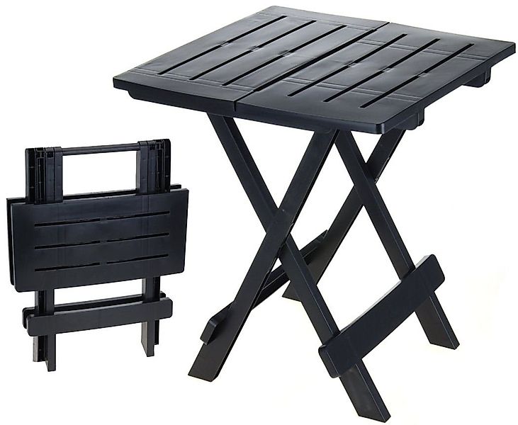 Spetebo Gartentisch Kunstoff Klapptisch ADIGE - günstig online kaufen