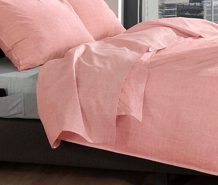 ZO HOME Bettlaken Lino, Renforcé, Gummizug: günstig online kaufen