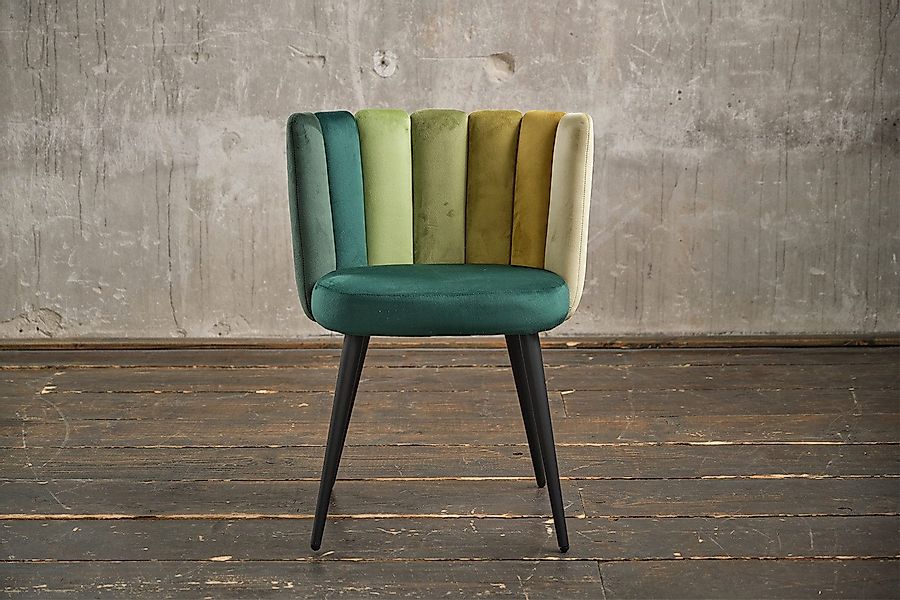 KAWOLA Esszimmerstuhl JADA Polsterstuhl - Bequemer Samt Stuhl - Elegant (1 günstig online kaufen