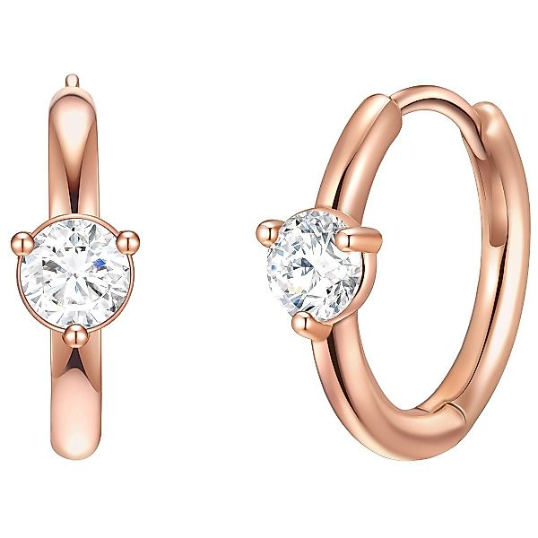 Lulu & Jane Paar Creolen roségold, günstig online kaufen