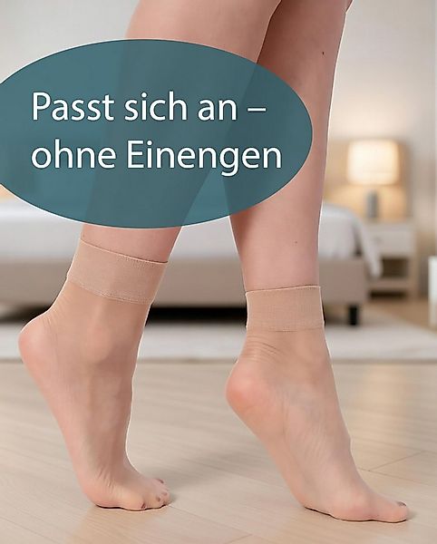 BANANALU Feinsöckchen Feinsocken Nylon Socken feinstrumpfsöckchen Großpacku günstig online kaufen