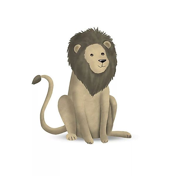 Komar Wandbild Cute Animal Lion günstig online kaufen