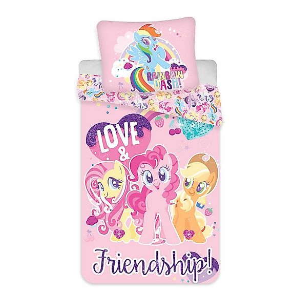My Little Pony Bettwäsche My Little Pony Friendship Bettwäsche-Set 140×200c günstig online kaufen