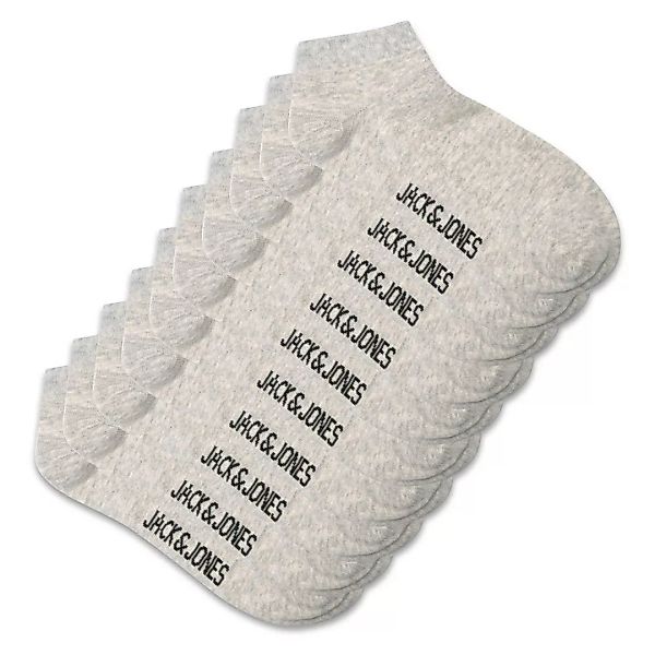 Jack & Jones Dongo Socken 10 Paare One Size Light Grey Melange / Detail Lgm günstig online kaufen