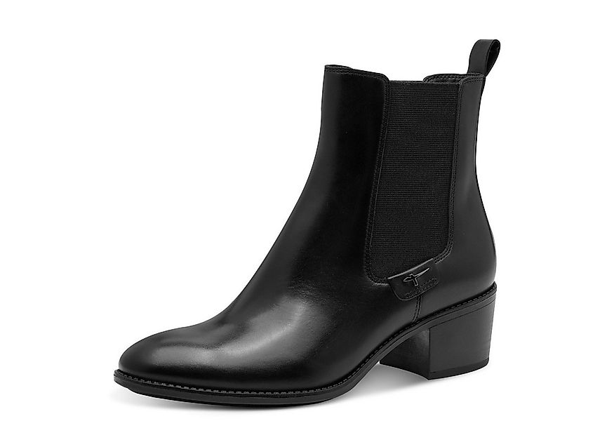 Tamaris Chelseaboots, Blockabsatz, Westernstiefelette mit Stretcheinsatz au günstig online kaufen