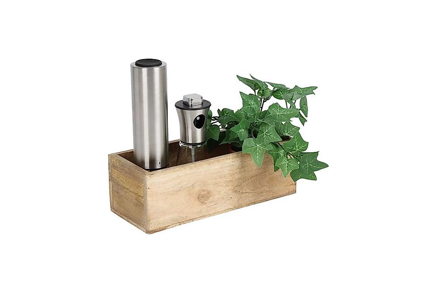 BURI Aufbewahrungsbox Aufbewahrungsbox aus Mangoholz Holzkiste Organizer Ho günstig online kaufen