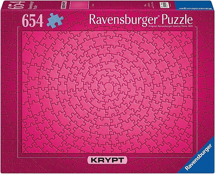Ravensburger Puzzle Krypt Pink, 654 Puzzleteile, günstig online kaufen