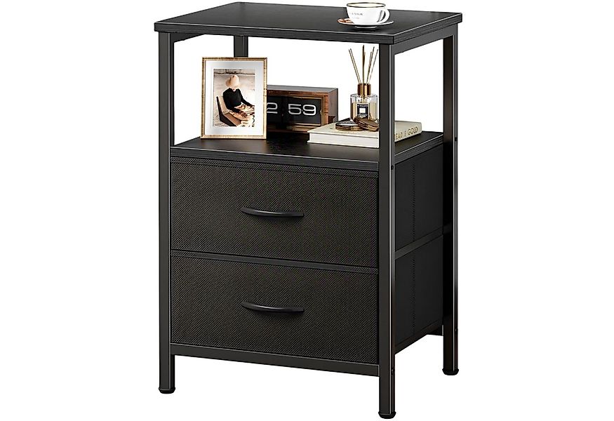 Toomoke Nachttisch Nachttisch mit Stoffschublade,Beistelltisch,mit Stauraum günstig online kaufen