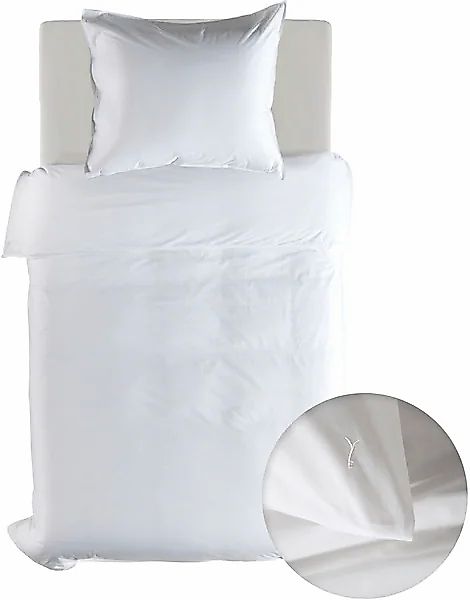 YELLOW Bettwäsche »Suite-Mumbai« 2 Stk. tlg. Uni Design, 100% Baumwolle ab günstig online kaufen