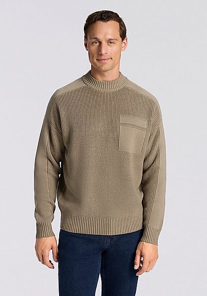 BOSS ORANGE Strickpullover Andern Rundhalsausschnitt, relaxed fit, Strickmi günstig online kaufen