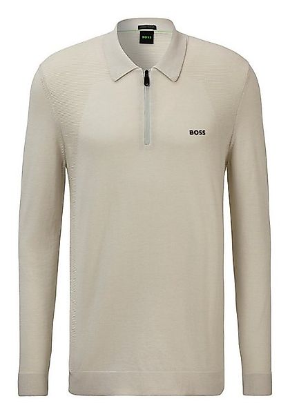 BOSS GREEN Strickpullover Momentum_Lite_PL24 mit Reißverschluss am Kragen günstig online kaufen