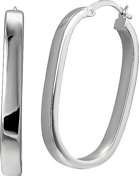 SilberDream Paar Creolen SilberDream Creole Oval Big 925 Sterling (Creolen) günstig online kaufen