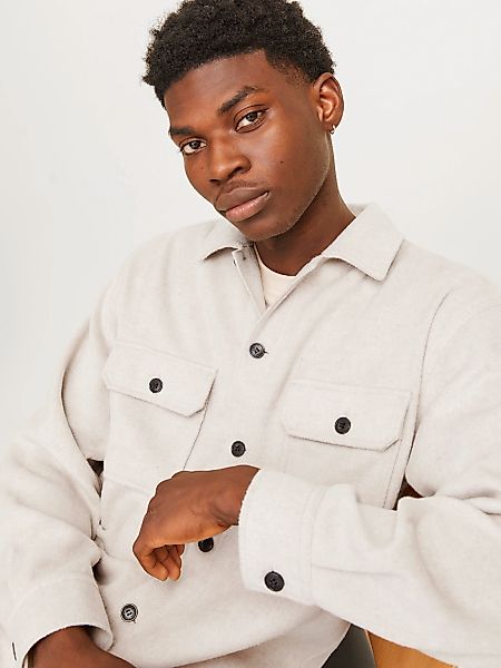 Jack & Jones Langarmhemd "JJEBRADLEY OLLIE OVERSHIRT LS NOOS" mit Brusttasc günstig online kaufen