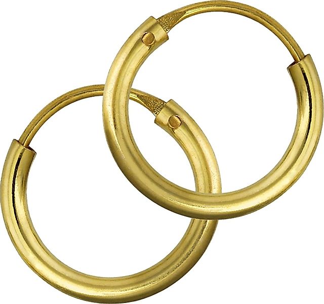 GoldDream Paar Creolen GoldDream Ohrringe gefertigt 333 Gold (Creolen), Dam günstig online kaufen