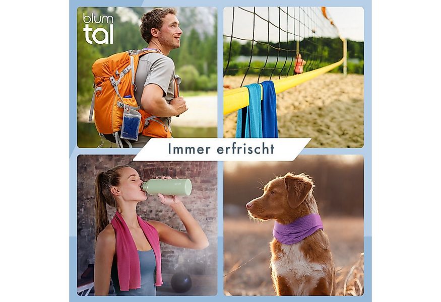 Blumtal Sporthandtuch mit Kühlfunktion aus Mikrofaser, 100x30 cm, (1-St), k günstig online kaufen