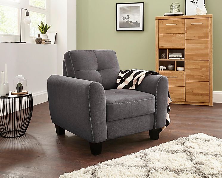sit&more Sessel Varese, inklusive Federkern günstig online kaufen