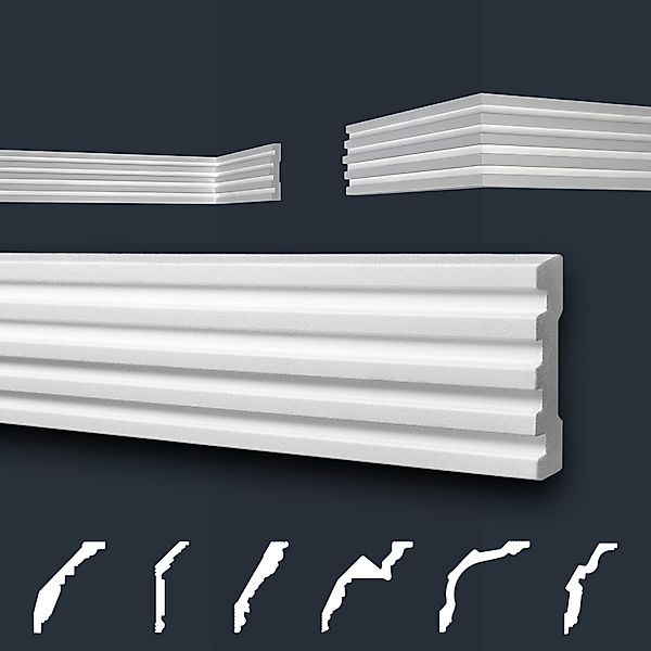 marbet design Stuckleiste B-39, 20 Meter, günstig online kaufen