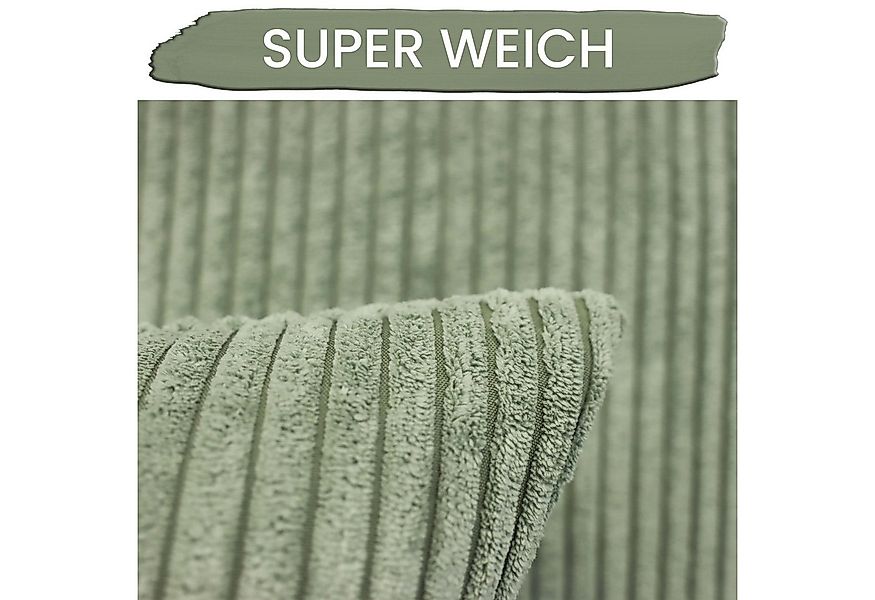 Amilian Kissenbezüge - 2er Set Kissenbezug - Kissenhüllen - Zierkissenbezüg günstig online kaufen