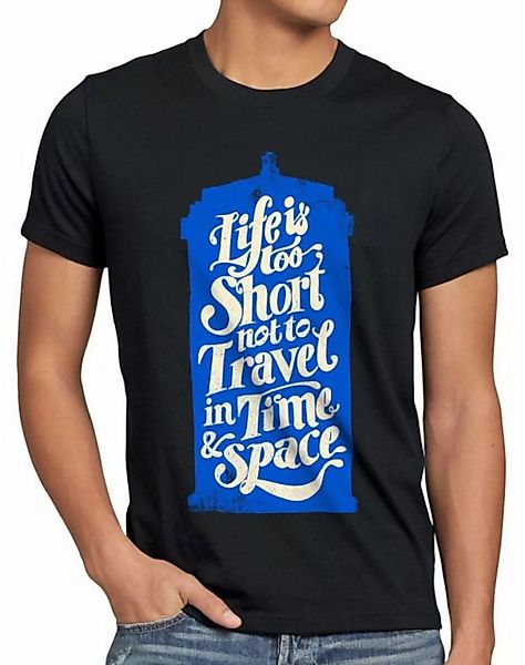 style3 Print-Shirt Herren T-Shirt Time Doctor who doktor dalek dr. tardis p günstig online kaufen