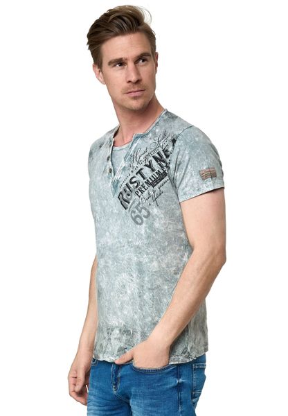 Rusty Neal T-Shirt im coolen Used-Look-Design günstig online kaufen