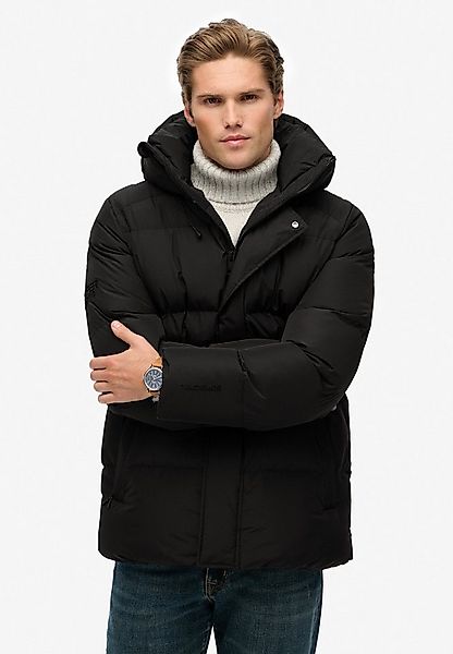 Superdry Steppjacke HOODED 5 BAFFLE SPORTS PUFFER Kunstfaser, relaxed fit günstig online kaufen