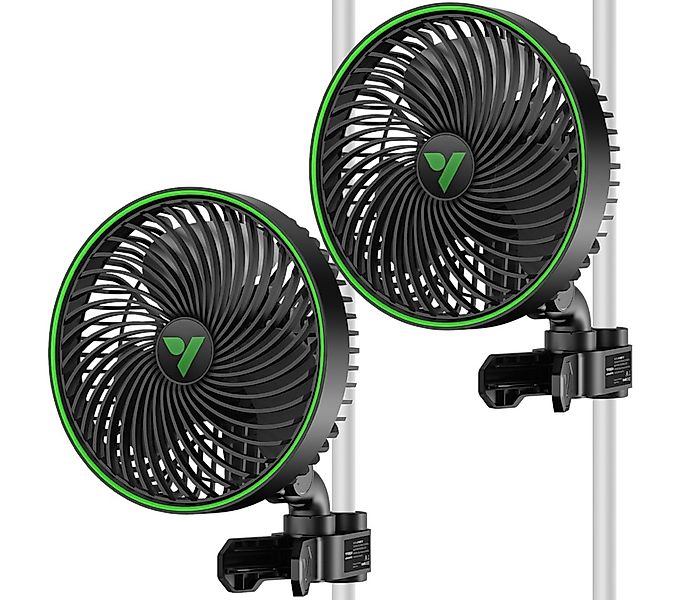 VIVOSUN Tischventilator VIVOSUN AeroWave E6 Gen2 Clip-Ventilator Ø 15 cm 2e günstig online kaufen