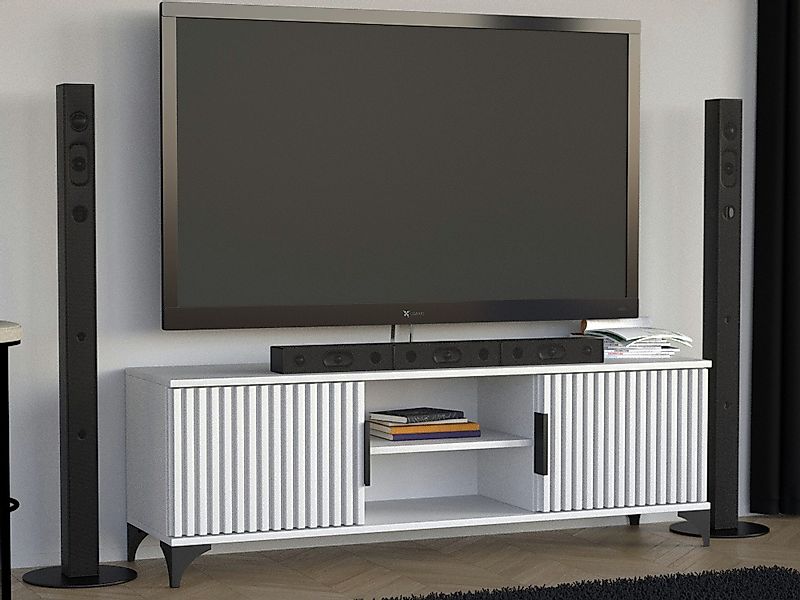 Beautysofa TV-Schrank HOME RTV mit Lamellen günstig online kaufen
