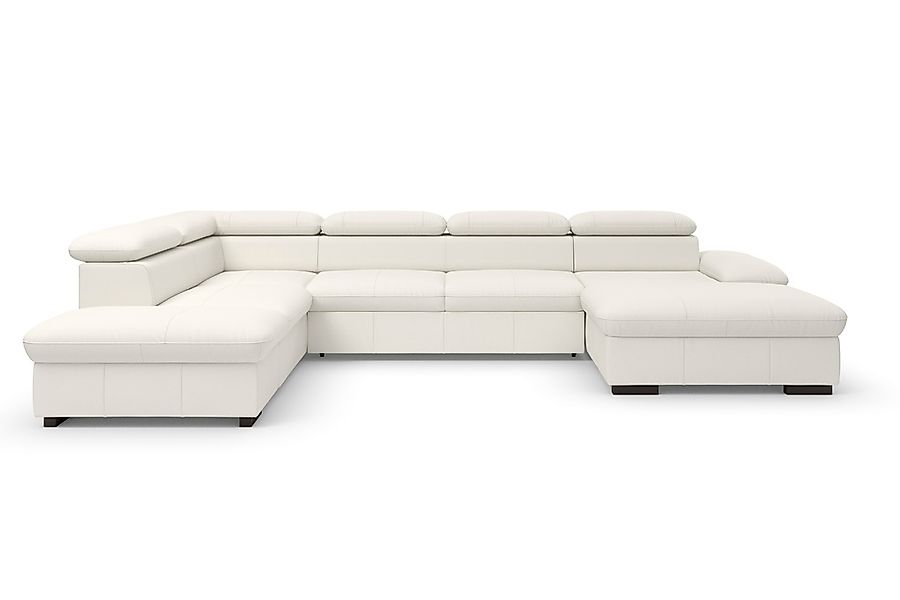 Home affaire Wohnlandschaft »Alberto U-Form« mit Kopfteilverstellung, wahlw günstig online kaufen