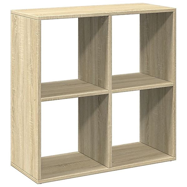 vidaXL Bücherregal Raumteiler-Bücherregal Sonoma-Eiche 69,5x29x69,5 cm, günstig online kaufen