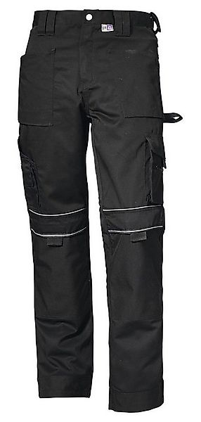 PKA Arbeitshose Black Revolution mit Reflektierenden Applikationen günstig online kaufen