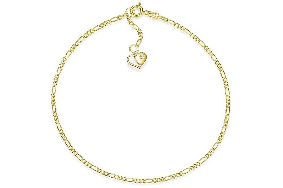 Silberkettenstore Fußkette Fußkette Figaro 2mm mit günstig online kaufen