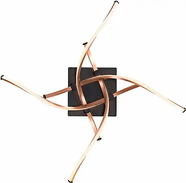 Paul Neuhaus Deckenleuchte »POLINA«, 4 flammig, Leuchtmittel LED-Board   LE günstig online kaufen