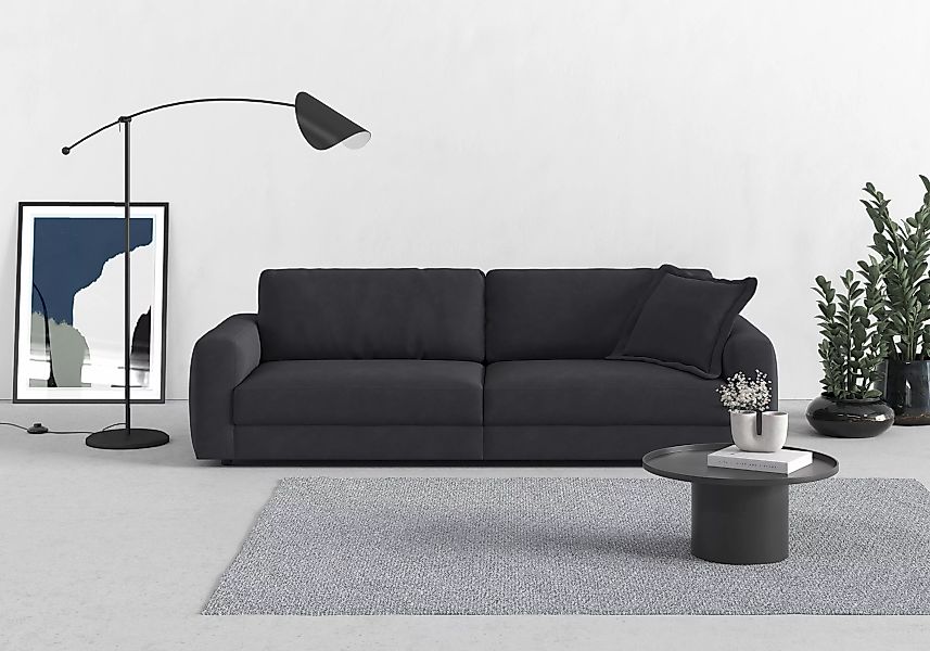 TRENDMANUFAKTUR Big-Sofa Bourbon, 2 Teile, extra tiefe Sitzfläche, wahlweis günstig online kaufen