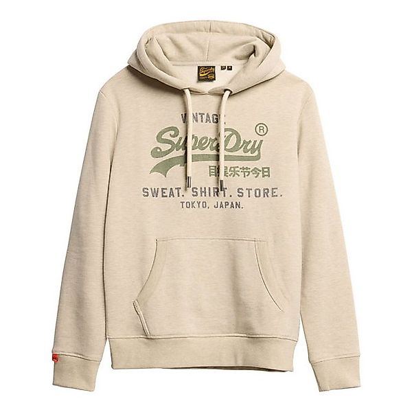Superdry Sweatshirt Herren Hoodie - Vl Heritage Relaxed Hood, Logo günstig online kaufen