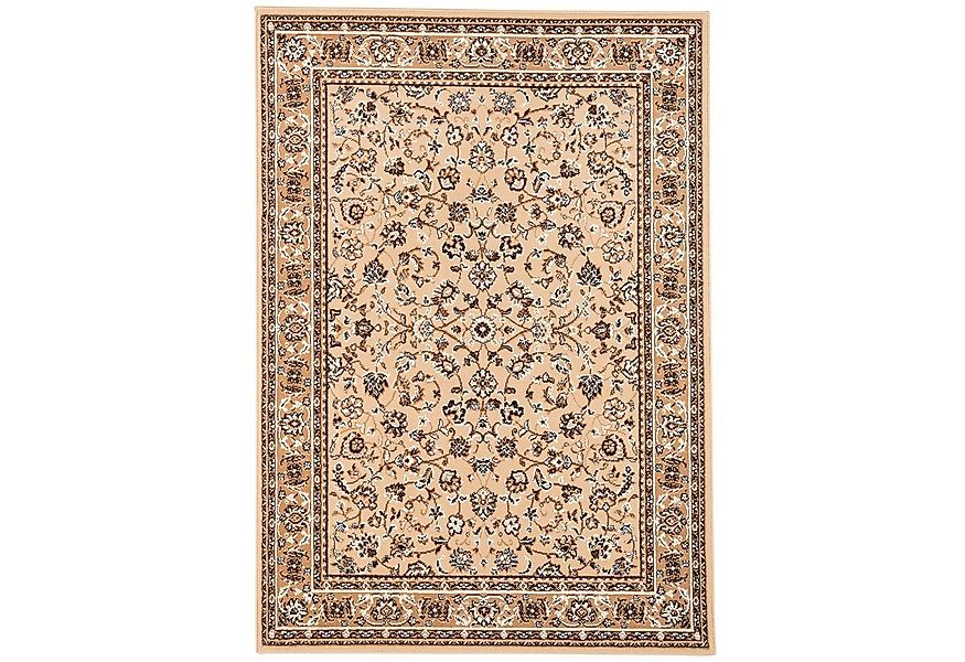 Pergamon Orientteppich Orient Teppich Trendline Beige Bordüre, Rechteckig, günstig online kaufen