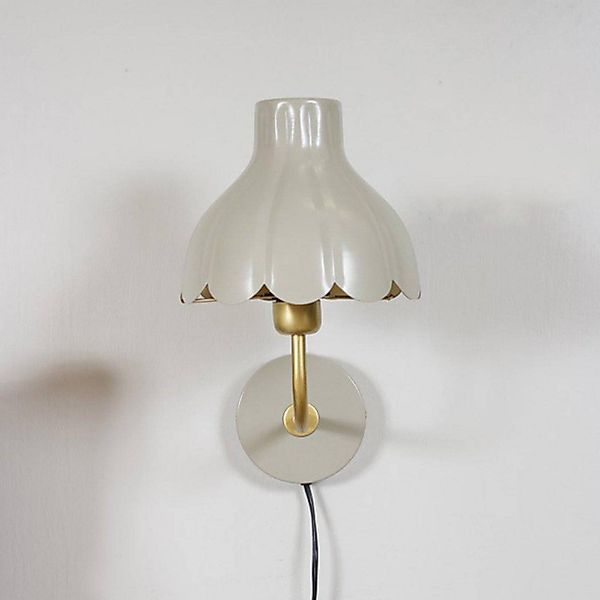 PR Home Wandlampe Wells, beige/goldfarben, 21 cm, Metall günstig online kaufen