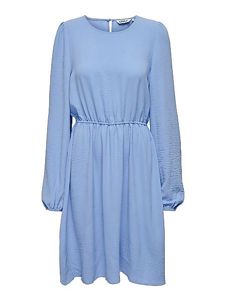 ONLY Long Sleeved Dress Damen Blau günstig online kaufen