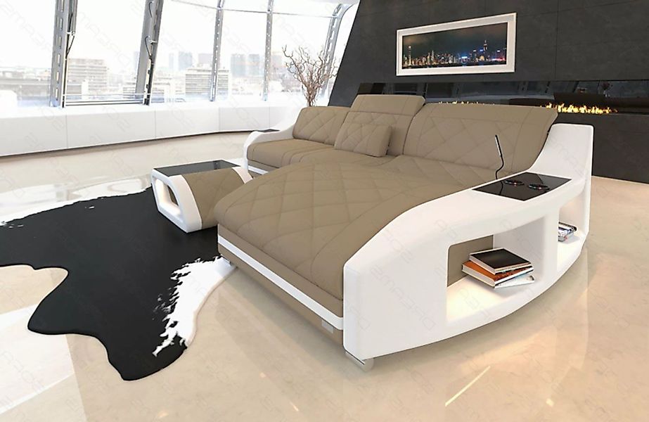 Sofa Dreams Ecksofa Stoff Polster Design Sofa Swing L Form M Mikrofaser Sto günstig online kaufen