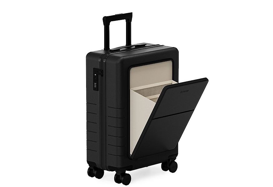 FEYNSINN Koffer Hartschale Handgepäck Carry-On Trolley RYKER in schwarz, Tr günstig online kaufen
