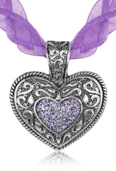 LUISIA® Kette mit Anhänger Geflochtene Halskette günstig online kaufen