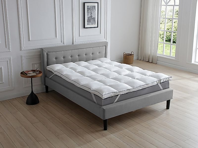 Anti-Milben-Matratzenauflage für 2 Personen - 160 x 200 cm - Satinbezug 120 günstig online kaufen