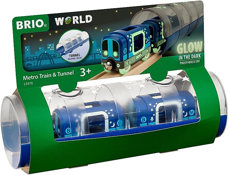 BRIO® Spielzeugeisenbahn-Erweiterung World Zubehör Tunnel Box günstig online kaufen