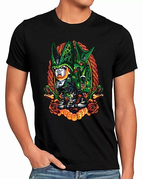 style3 Print-Shirt Herren T-Shirt Cell Cyborg super dragonball z gt songoku günstig online kaufen