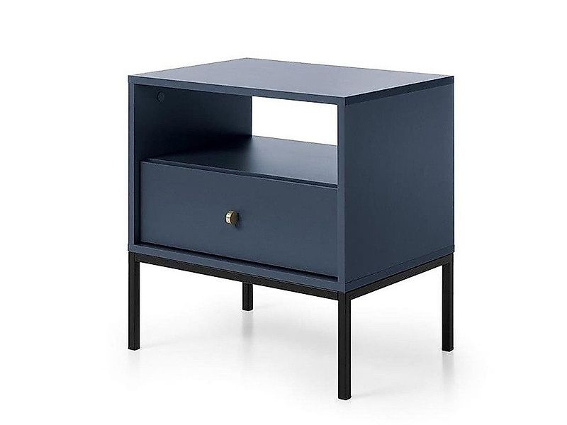 Beautysofa Nachttisch Monica, modernes Kabinett mit Schublade und offener H günstig online kaufen